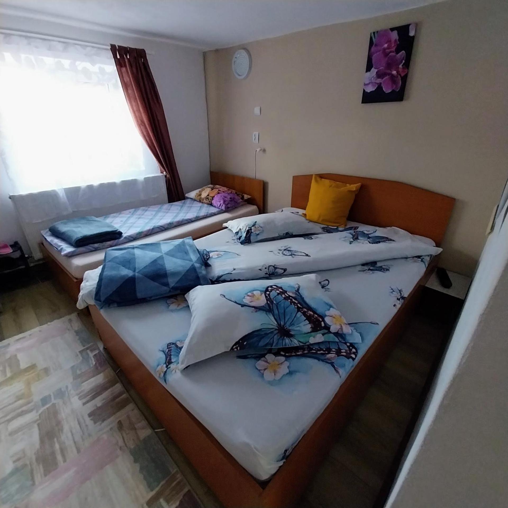 Casa Andreea Hotell Novaci-Străini Exteriör bild